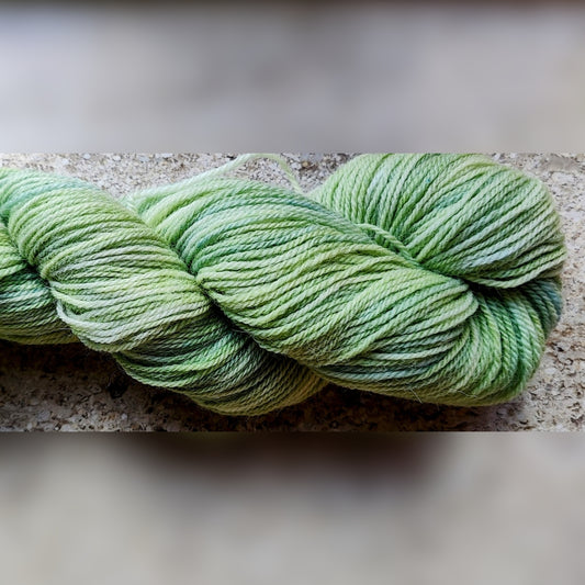 💚Moss green💚 farvet på Alpaca mix