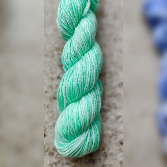 🍃Minty breeze🍃 farvet på Superwash merino