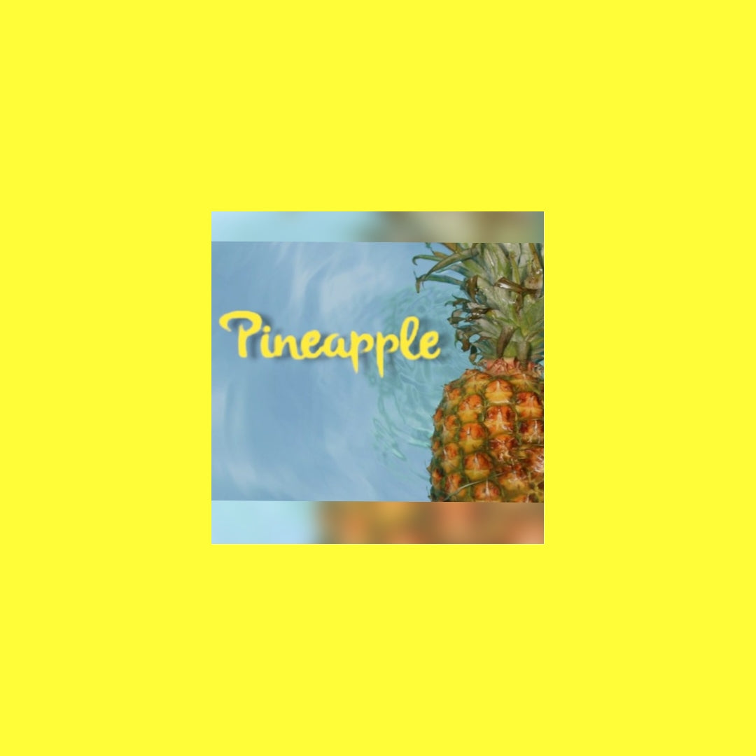 🍍 Pineapple🍍 farvet på Alpaca FLUF