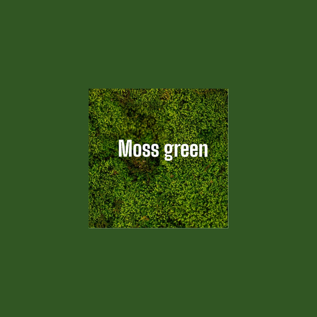 💚Moss green💚 farvet på Alpaca mix