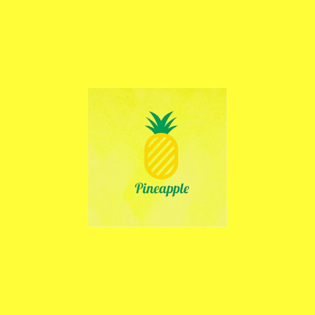 🍍 Pineapple🍍farvet på Silke mohair