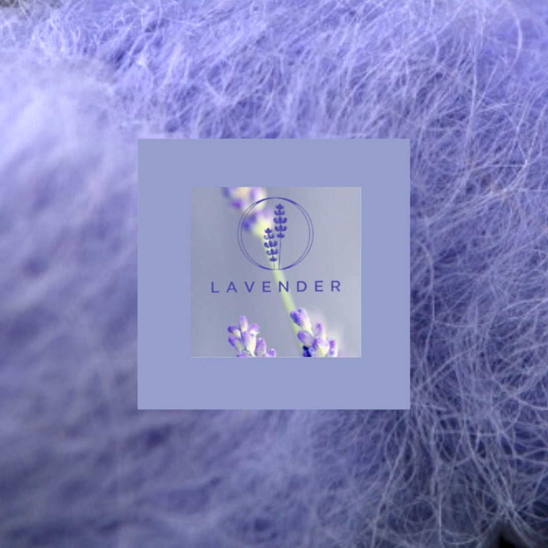 Lavender, farvet på Chunky uld