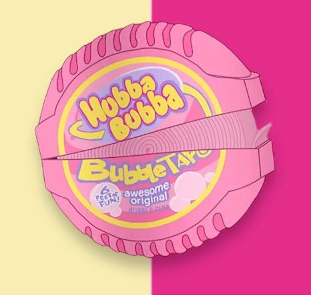 Hubba bubba swirl, farvet på Chunky uld