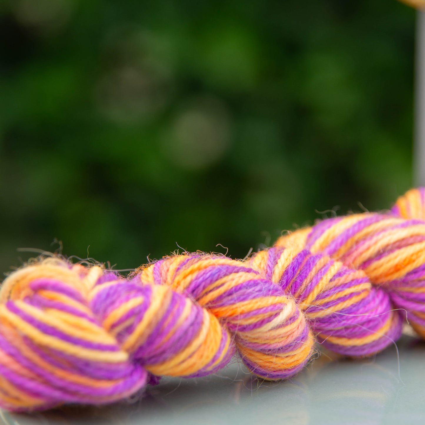 Tiger swirl, farvet på Alpaca mix