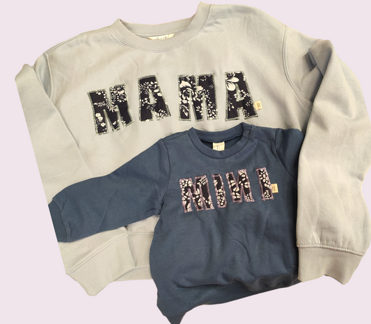 MAMA upcyclet sweatshirt