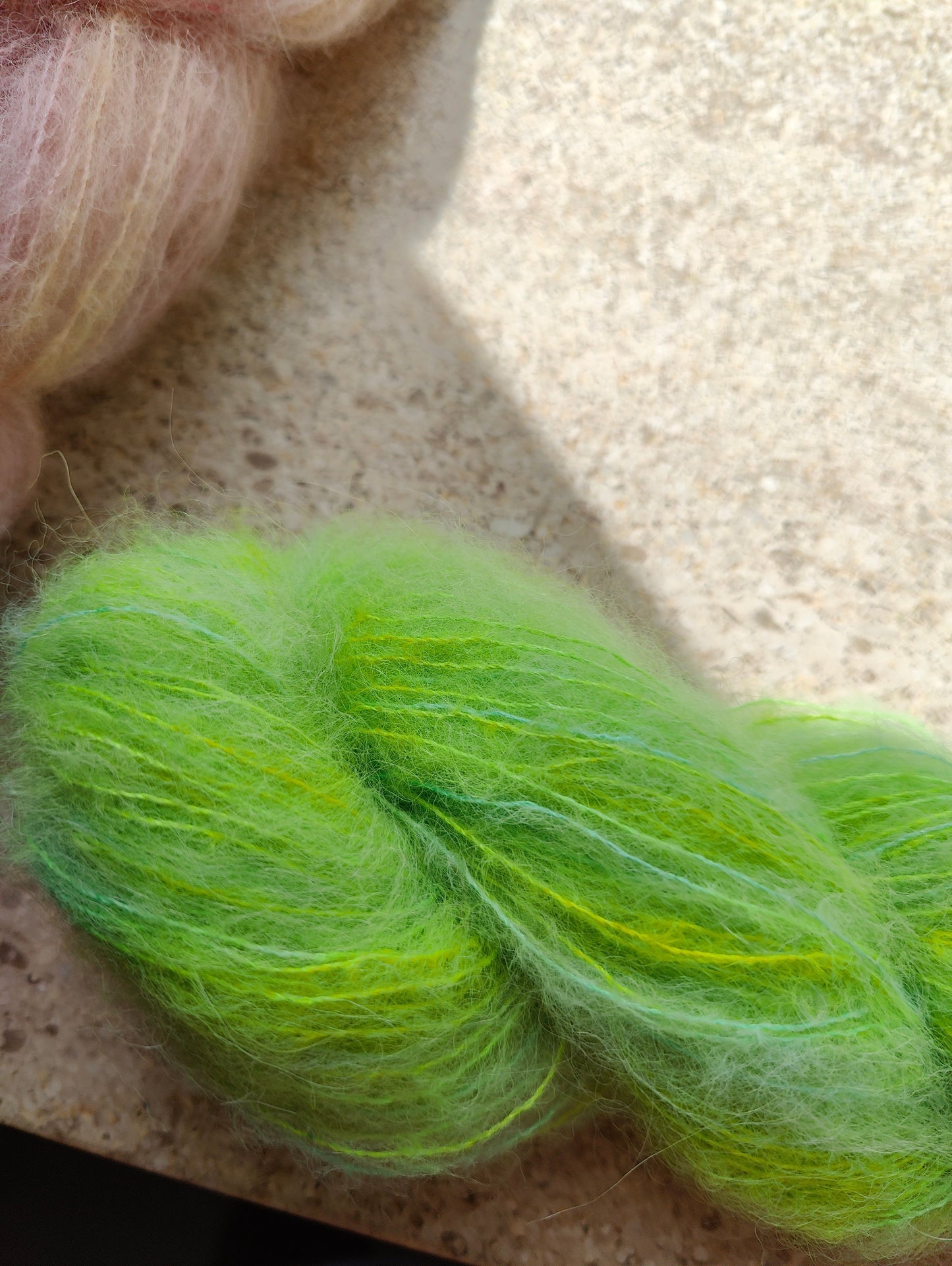 ☣️Envy🍃farvet på Silke alpaca