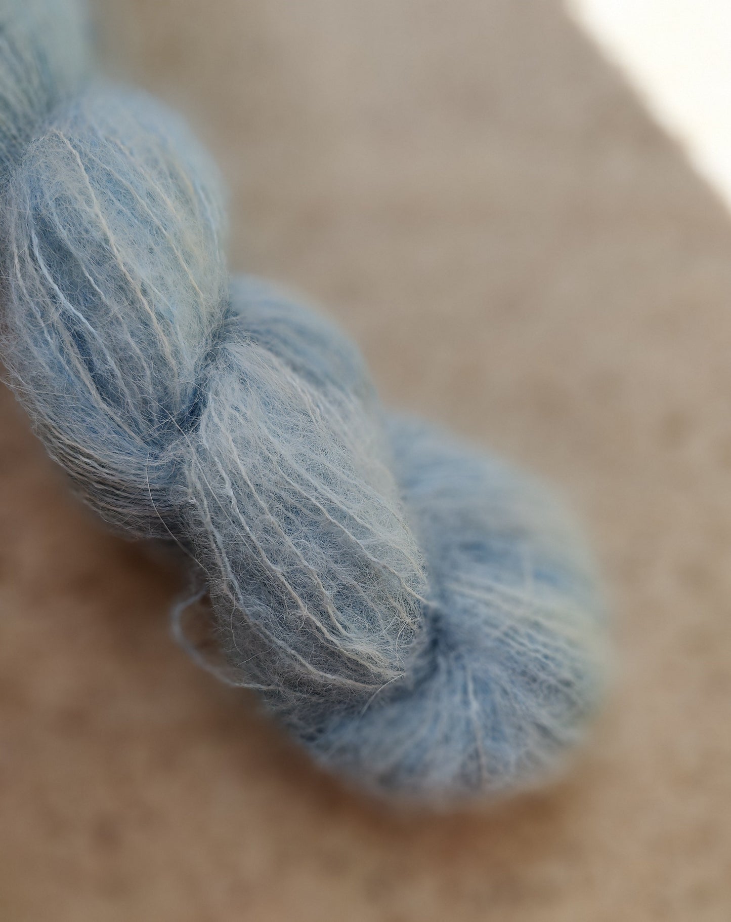 🌊 Ocean blue 🌊 på silke alpaca