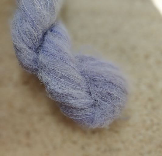 🪻 Lavender 🪻 farvet på silke alpaca