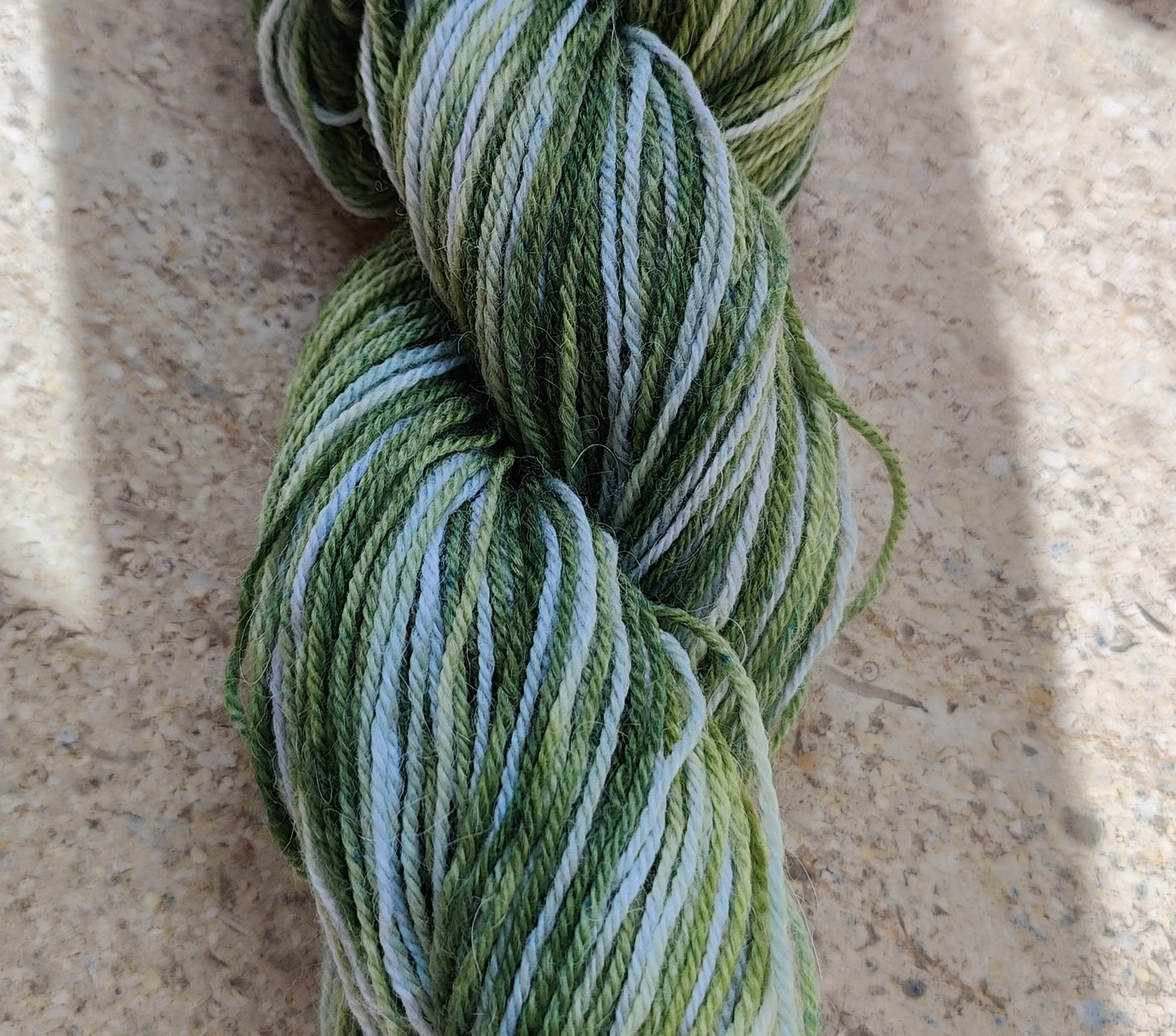 💚Calm🌿 farvet på Alpaca mix