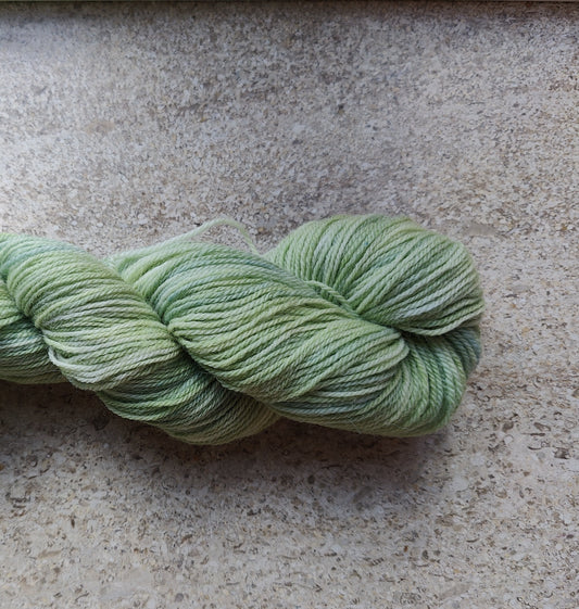 💚Moss green💚 farvet på Superwash merino