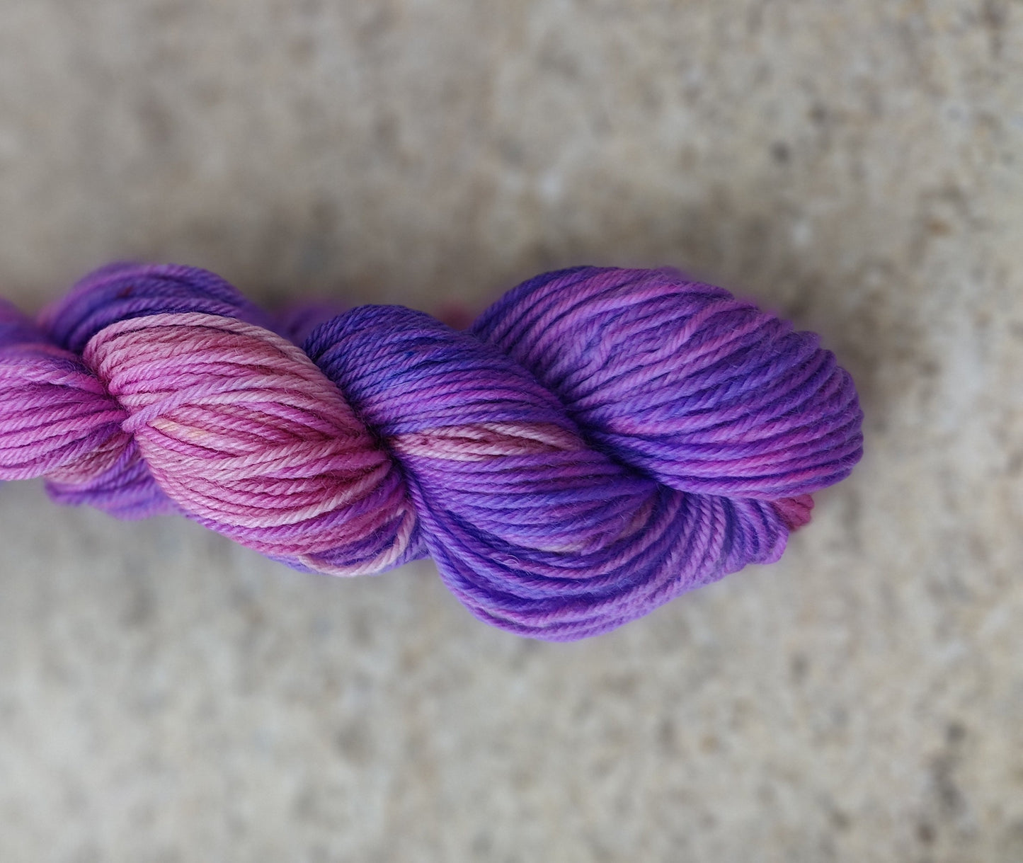 💜Blush🩰 farvet på Superwash merino